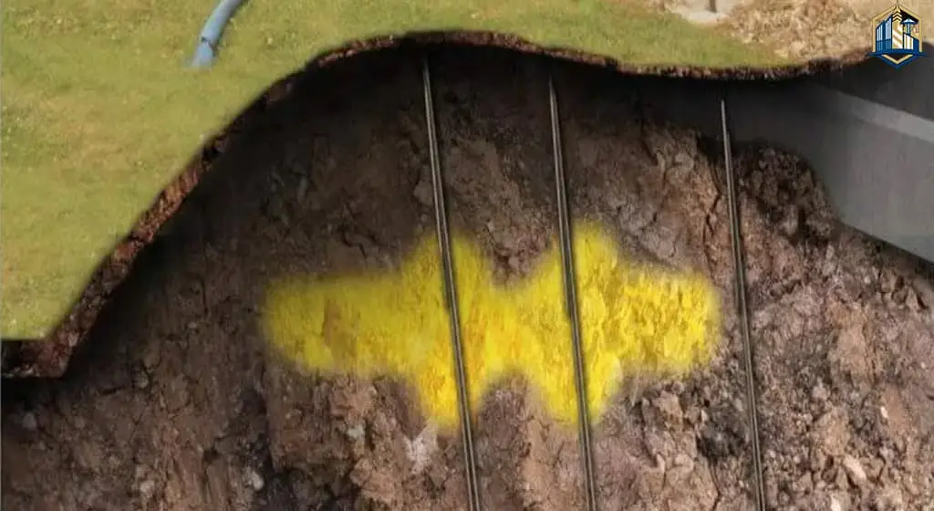 حقن التربة لمنع المياه الجوفية