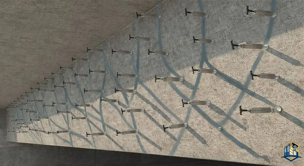 حقن الإيبوكسي لإصلاح شقوق الجدران الخرسانية