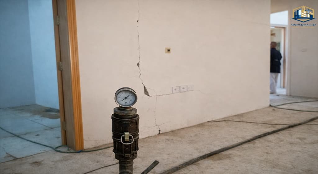 حقن البدرومات ضد التسربات والشروخ