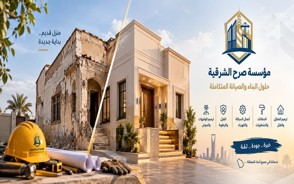 ترميم منزل قديم بالرياض